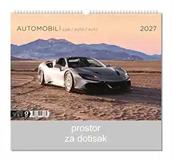 KALENDARI-2027 AUTOMOBILI