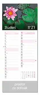KALENDARI-2027 CVJETNI PLANER STUDENI