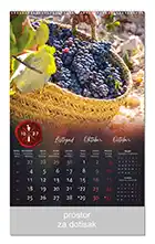 KALENDARI-2027 VINO LISTOPAD