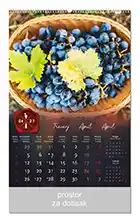 KALENDARI-2027 VINO TRAVANJ