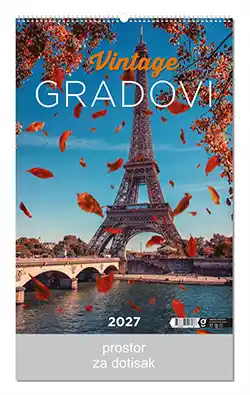 KALENDARI-2027 VINTAGE GRADOVI